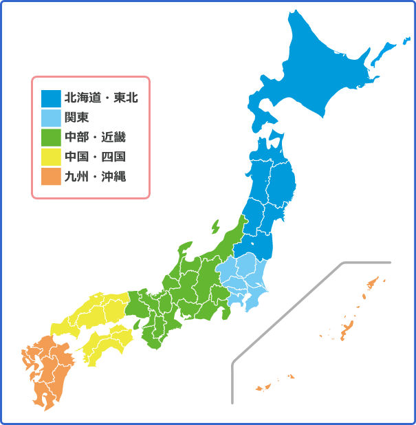 日本地図